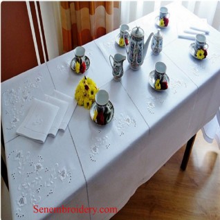 Hand Embroidered Tablecloths