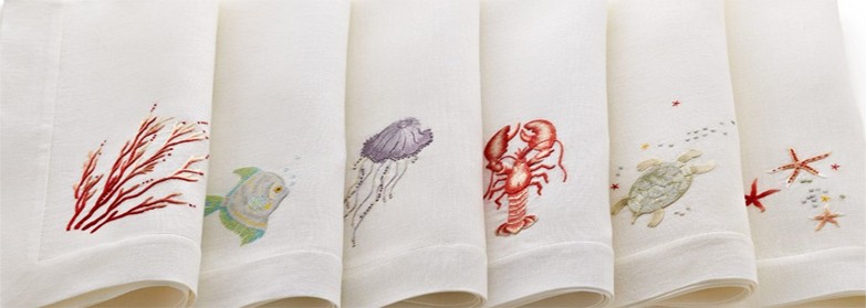 hand embroidery napkins