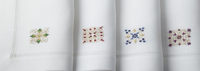 hand embroidery napkins