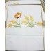 Bedding flowers-butterfly hand embroidered